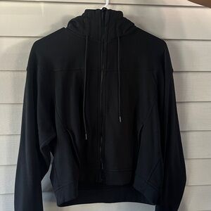 Yogalicious Black Zip-Up Hoodie